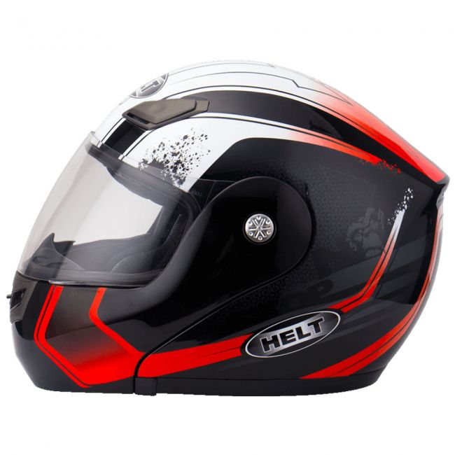 Capacete Helt Hippo Monkey 936 Preto/vermelho 62 | Danymotos
